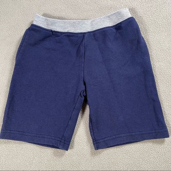 Greendog jean shorts & Open Trails navy blue sweat shorts. Both size 4t - Picture 7 of 10
